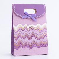 Подарочная коробка 21х14х6см Фиолетовая грация 1/5