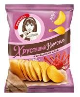 Продукты, Хрустящий картофель чипсы со вкусом Камчатский краб 70 г 1/30