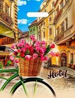 Пакет с вырубной ручкой (31х40)-60 Отель ламинат 50/500