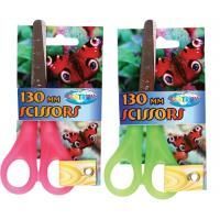 Ножницы 130мм метал с линейкой европодвес Centrum 1/12/480