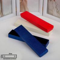 Подарочная коробка под браслет/цепочку/часы Символ 20х4,5 цвет микс 1/6