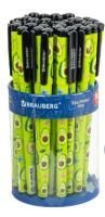 Ручка шариковая синяя узел 0,7мм линия 0,35мм корпус асс BRAUBERG AVOCADO 1/36
