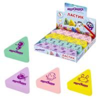 Ластик ЮНЛАНДИЯ Морские обитатели 27х27х9мм ассор