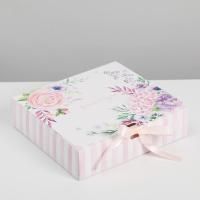 Подарочная коробка 20х18х5см Весны в душе 1/400