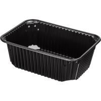 Контейнер ПП 1000мл (186х132) черный UPAX-UNITY (крышка 426485) 100/500