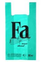 Пакет Майка ПНД (30+14)х54-20 50кг FA Фа зеленый 8,2г МПласт 100/1500