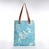 Сумка шоппер без молнии 35х40х0,5см голубая 1/94