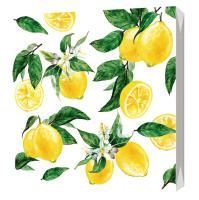 Салфетки (33х33) 3-сл Лимон (20) 1/15