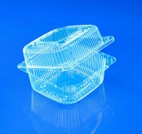 Контейнер с крышкой ПЭТ (130х130х78) ПР-К-9 (М) А 550/550