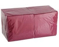 Салфетки (33х33) 2-сл (200) бордовые 1/9