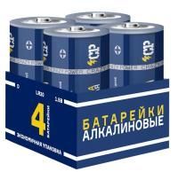 Элемент питания alkaline CRAZYPOWER D (LR20) в блист 1.5В 4/4