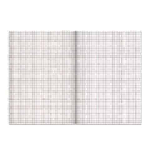 Тетрадь 96л А4 клетка бумвинил 60 г/м2 офсет №2 эконом синий STAFF 1/20