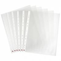 Перфофайлы А4 60 мкм плотные гладкие Бюрократ СуперЛюкс 25шт 1/52