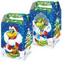 НГ Коробка до 1,0кг 150х80х265 Огоньки 1/150