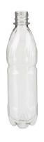 ПЭТ бутылка 0,5л горло 28мм прозрачная КЗН 110/110