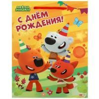 Пакет подарочный бумажный (18х23х10) глянцевый Ми ми мишки 1/12