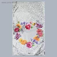 Пакет подарочный полипропилен (30х50) металл+печать Визави 100/100 