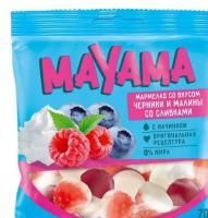 Продукты Mayama мармелад жевательный с желейной начинкой ягоды 70 г 1/50