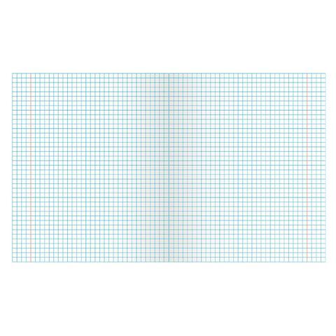 Тетрадь 18л клетка с полями зеленая ПЗБМ /210