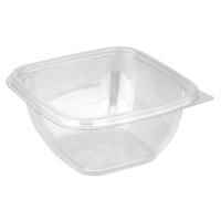 Контейнер ПЭТ 500мл (126х126х60) СпК-1212 Кубик прозрачный ПолиЭр 50/500 