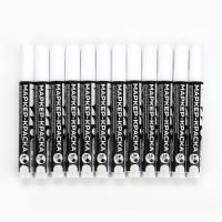 Маркер-краска лаковый белый 4мм нитро-основа PRO Выбор 1/12/1200