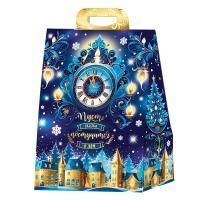 НГ Коробка до 2,0кг 230х100х330 Новогодние часы 1/80
