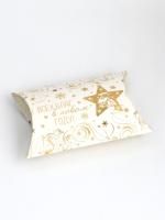 НГ Подарочная коробка 19х14х4см складная Всех благ в Новом году 10/550