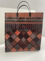 Пакет с пластмассовыми ручками (35х36+10) Стиль 10/50