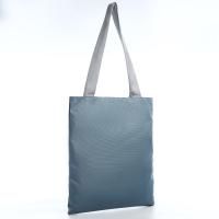 Сумка шоппер без молнии 35х40х0,5см серая 1/100