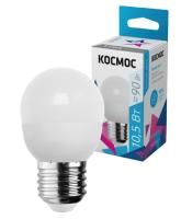 Лампа светодиодная 10,5W 4500K E27 220V GL45 шарик Космос 1/10/80