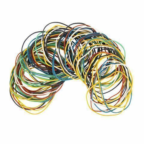 Резинка банк 50гр 60мм цветные BRAUBERG 1/20/400
