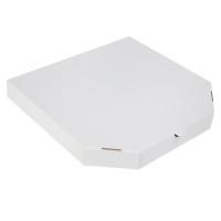 Коробка под пиццу 310х310х40мм Т11 профиль Е белая усеченная гофро 50/50