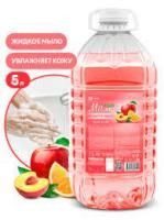 Мыло жидкое 5л ПЭТ Milana (Милана) Fresh frutis Эконом GRASS 1/2