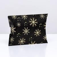 НГ Подарочная коробка 15х11х3см Снежинки  1/10/850