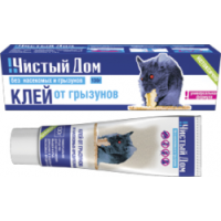 Средство от грызунов и насекомых Клей Чистый дом 130г 1/24