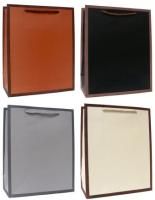 Пакет подарочный бумажный (26х32х10) однотонный Минимализм 1/12