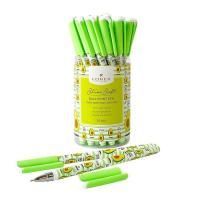 Ручка шариковая масляная синяя 0,5мм корпус прорез LOREX FOOD ADDICTION.AVOCADO 1/24