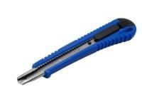 Нож канцелярский 9мм усиленный металические направляющие фиксатор Silwerhof Daily 1/60