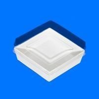 Контейнер бумажный 800мл 130х130х40мм картон ForGenika SMART PACK белый 50/200 Контейнер бумажный 800мл 130х130х40мм картон ForGenika SMART PACK белый 50/200