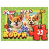 Пазл детский 35 элементов Корги 1/32