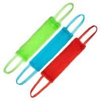 Мочалка для тела вязаная фабричная 36х10см 1/75