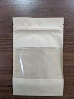 Пакет Zip-Lock Дой-Пак крафт (12,0 х3,5х18,5) с окном 10 50/2000