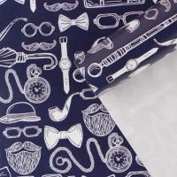 Бумага подарочная Мужчине 70х100см 75г/м 1/10/90