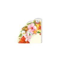 Салфетки 3-сл d 32 см  Rondo Тропические цветы (12) 1/15