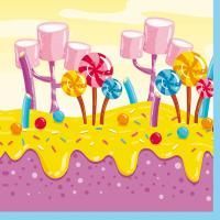 Салфетки (33х33) 2-сл Зефирки 1/16