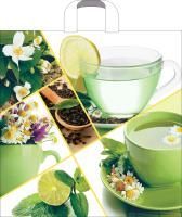 Пакет с петлевой ручкой (45х45+3)-60 Свежесть 25/250