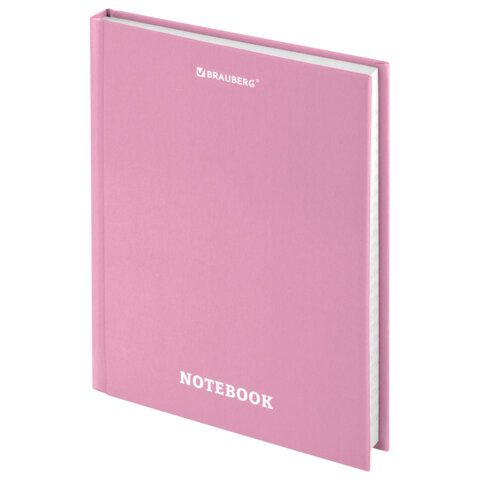 Блокнот 80л А6 110х147мм клетка твердый переплет BRAUBERG МОРАНДИ 1/20