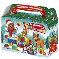 НГ Коробка Санки до 0,5 кг 175х70х105мм 1/300