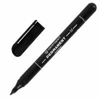 Маркер перманентный черный 1мм тонкий наконечник 2846 CENTROPEN 1/10/200