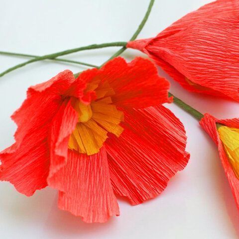 Бумага гофрированная креповая 50см х2,5м красная BRAUBERG  32г/м 1/10/200